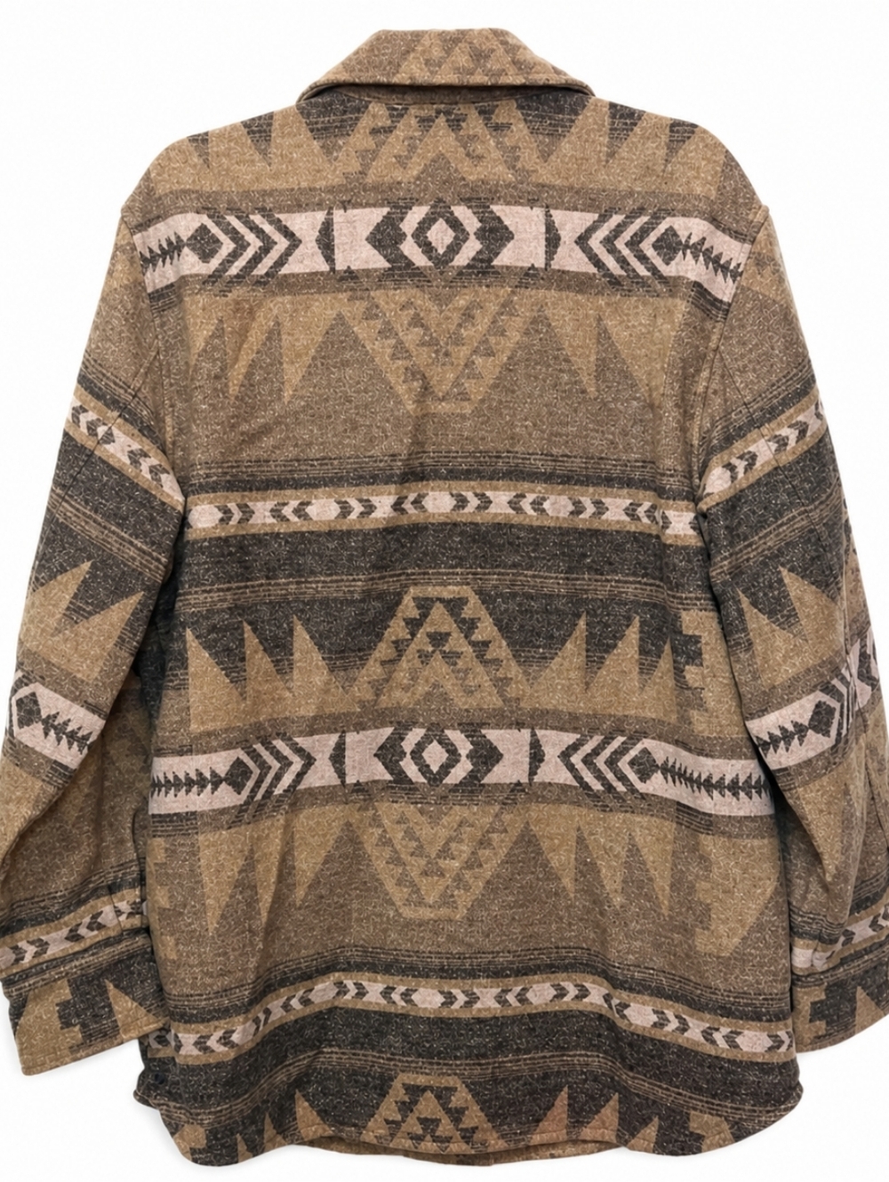 BB Dakota by Steve Madden Big Sky Printed Jacket in Nutmeg. - Picture 6 of 16